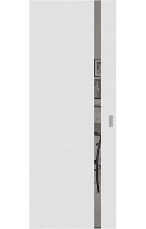 Межкомнатная дверь Стелла с раздвижной системой Invisible