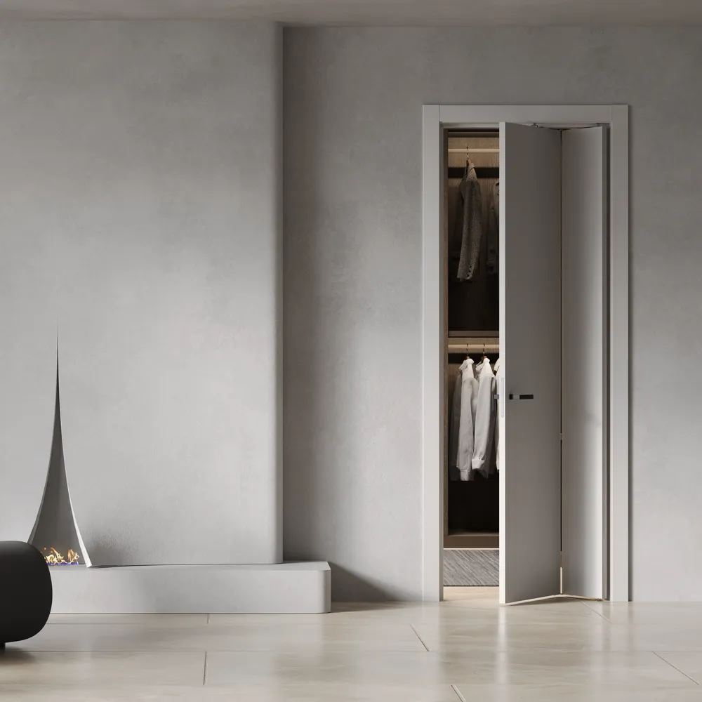 Межкомнатная дверь Гладкая с раздвижной системой Heft