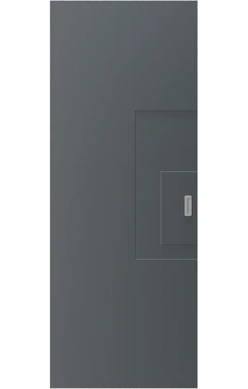 Межкомнатная дверь PV1 с раздвижной системой Invisible