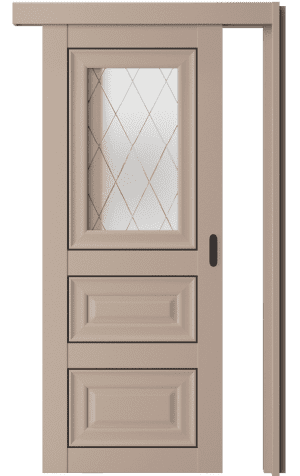 Межкомнатная дверь HARMONY 6F с Раздвижной Системой SHIFT