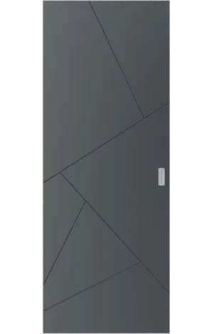 Межкомнатная дверь P18 с раздвижной системой Invisible