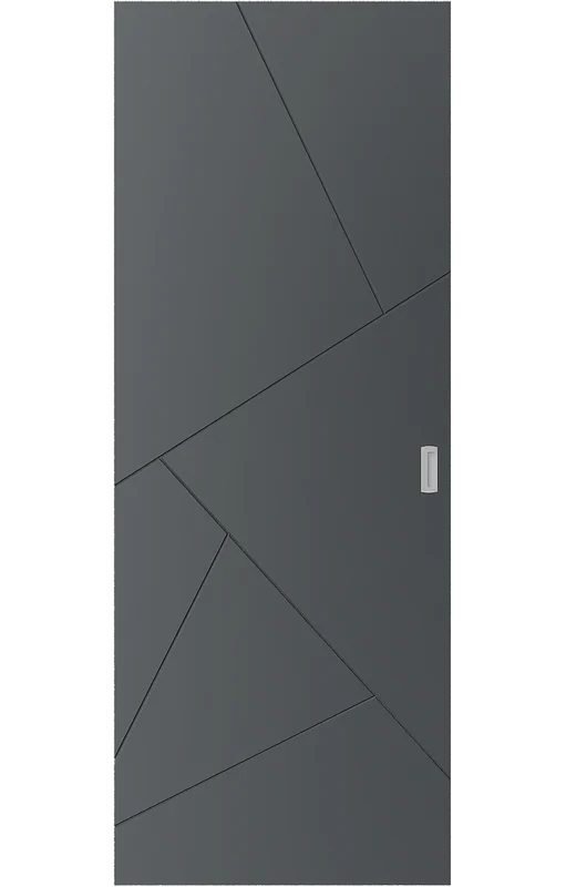 Межкомнатная дверь P18 с раздвижной системой Invisible