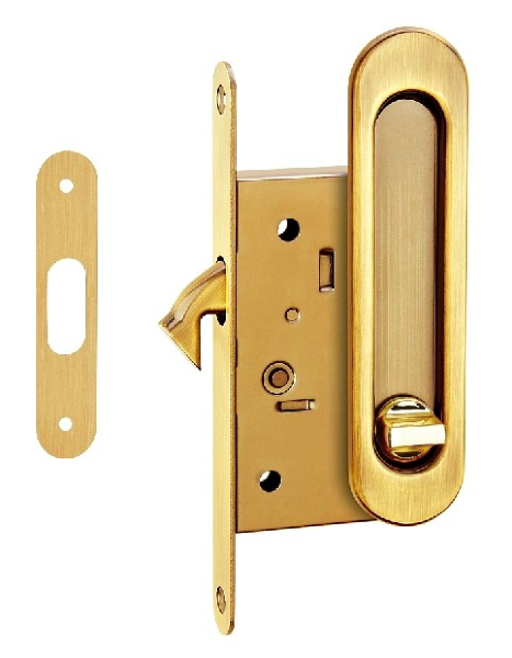 Комплекты ручек для раздвижных дверей с замком