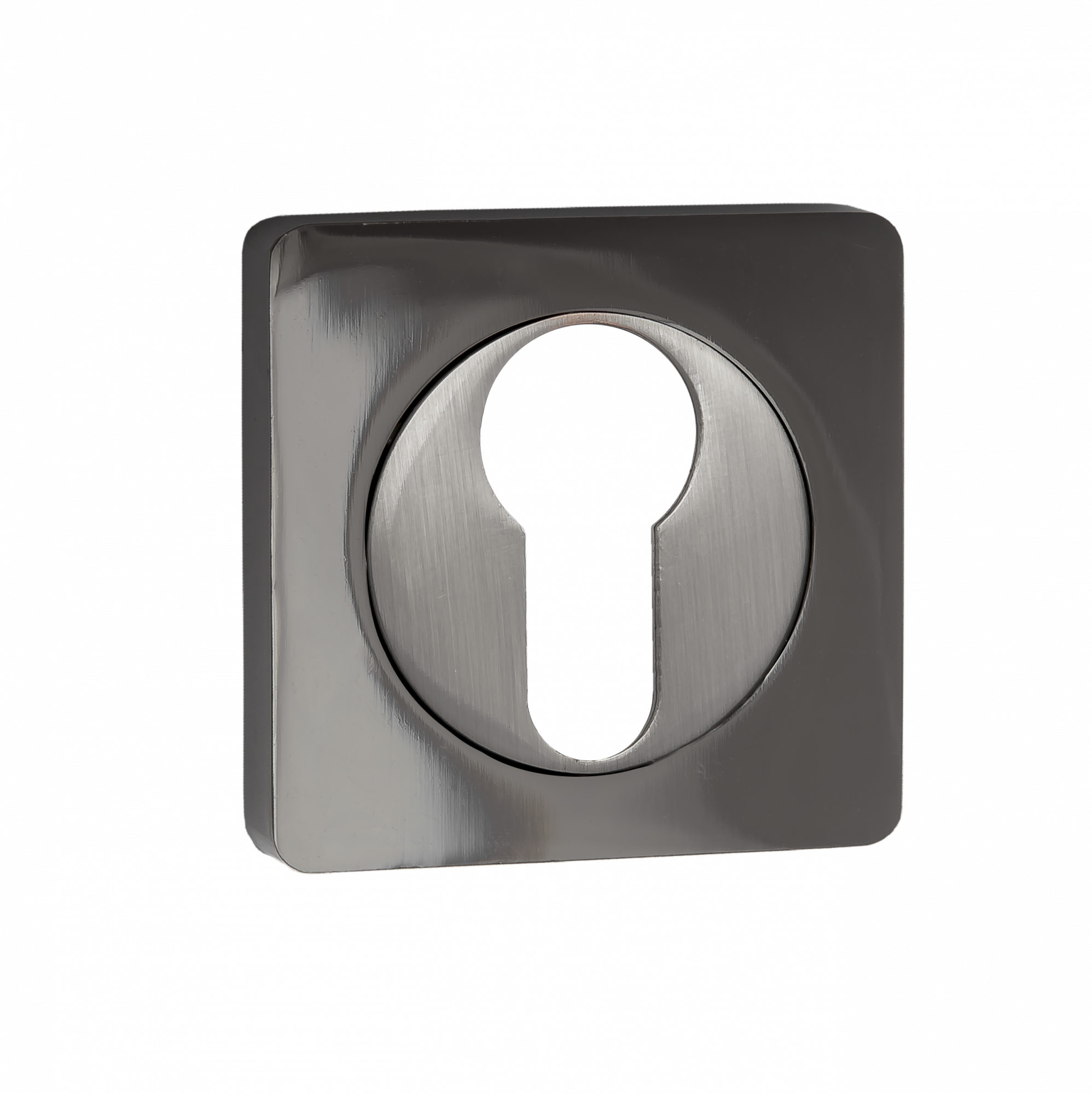 Накладка на цилиндр к ручкам PUERTO квадратная розетка 02