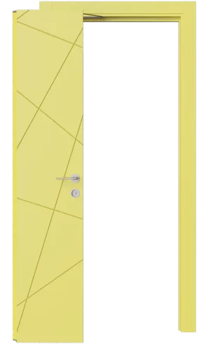 Межкомнатная дверь P1 с раздвижной системой Compack