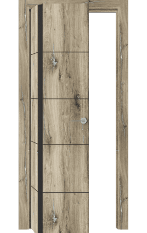 Межкомнатная дверь INDUSTRIAL 27 со Складной Системой COMPACK