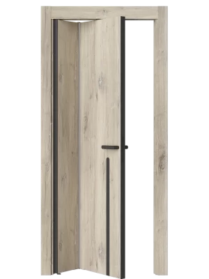 Межкомнатная дверь INDUSTRIAL M1.1 со Складной Системой HEFT