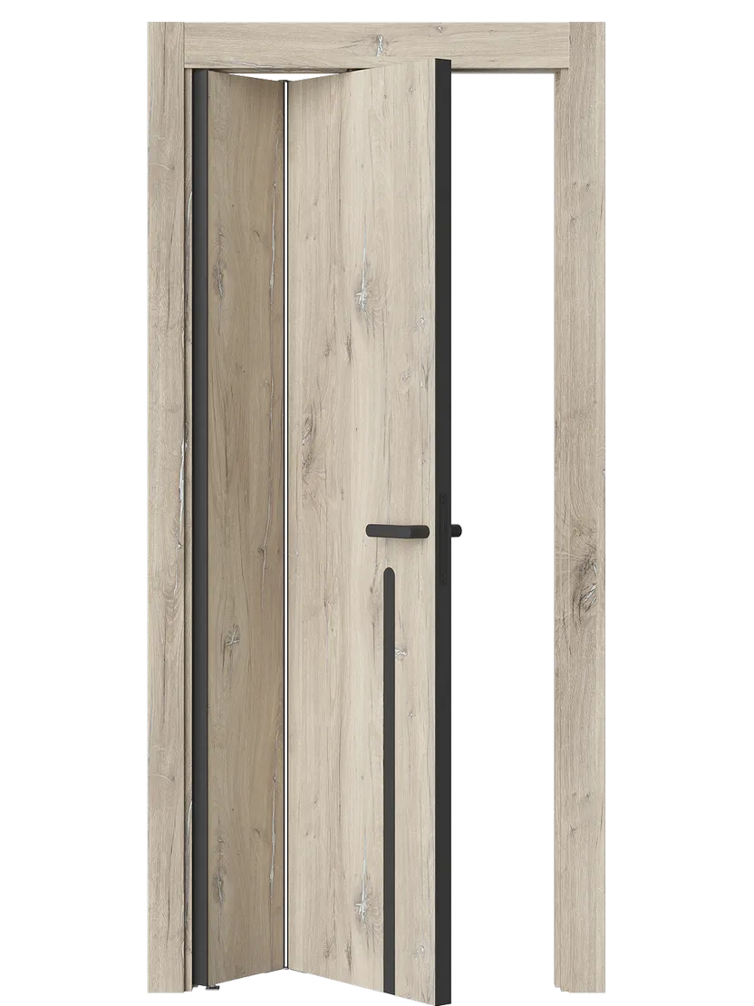 Межкомнатная дверь INDUSTRIAL M1.1 со Складной Системой HEFT