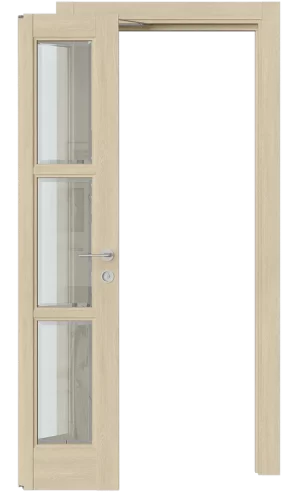 Межкомнатная дверь S12 с раздвижной системой Compack