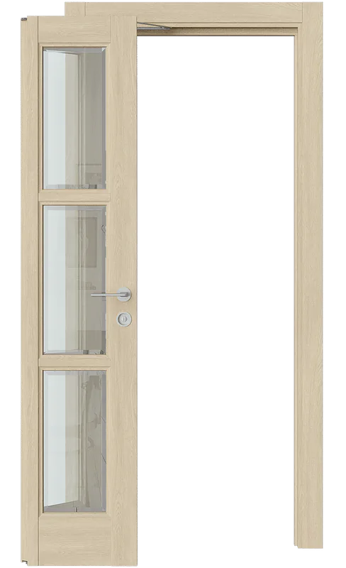 Межкомнатная дверь S12 с раздвижной системой Compack