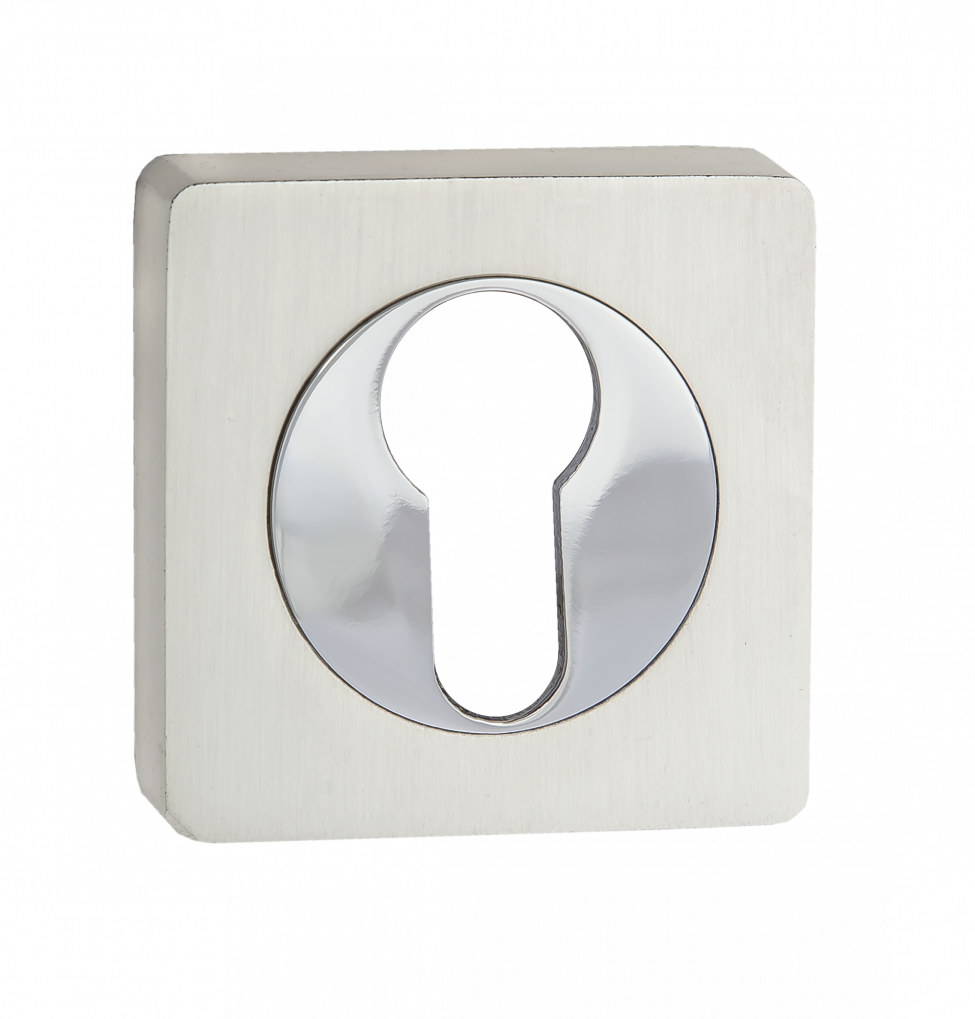 Накладка на цилиндр к ручкам PUERTO квадратная розетка 02