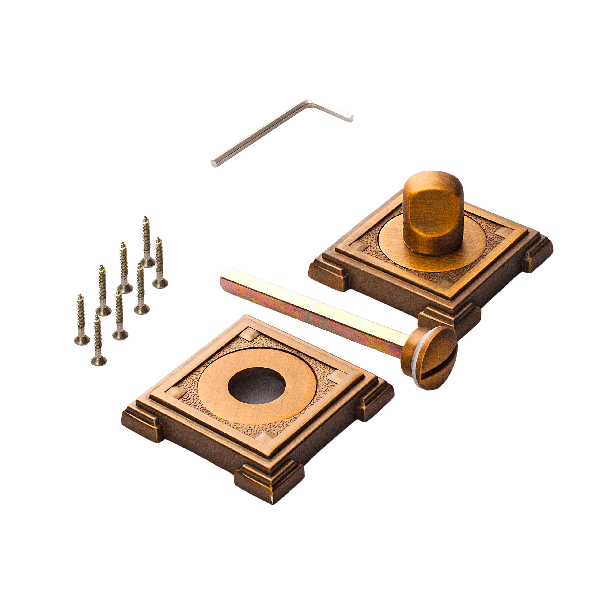 Завертка к ручкам декоративная РЕНЦ 19