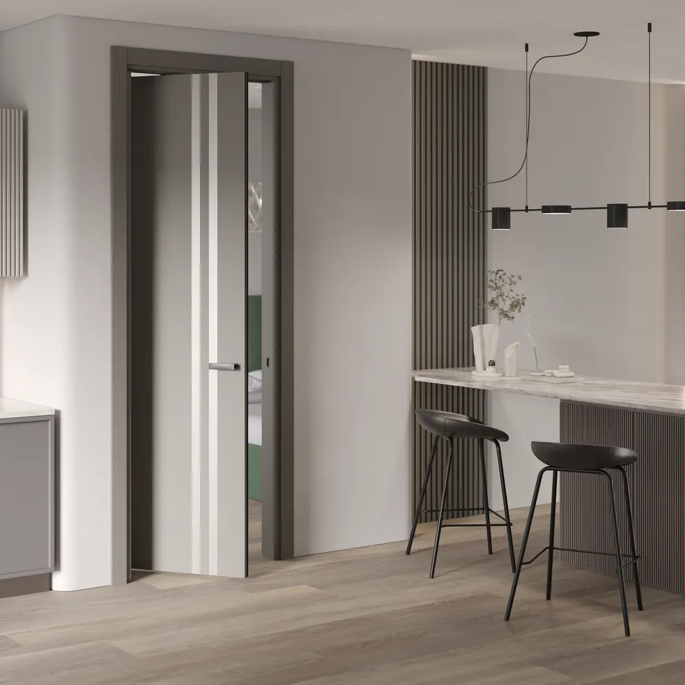 Межкомнатная дверь Стелла 2 с раздвижной системой Roto