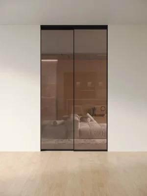 Раздвижная алюминиевая перегородка InterioLin 1