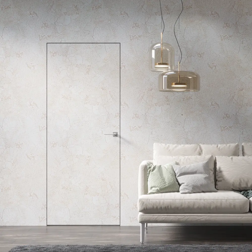 Скрытая дверь Гладкая под отделку