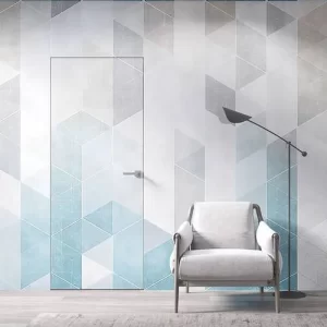 Скрытая дверь под обои