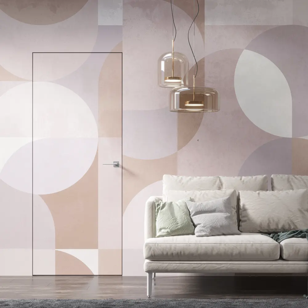 Скрытая дверь Гладкая под отделку