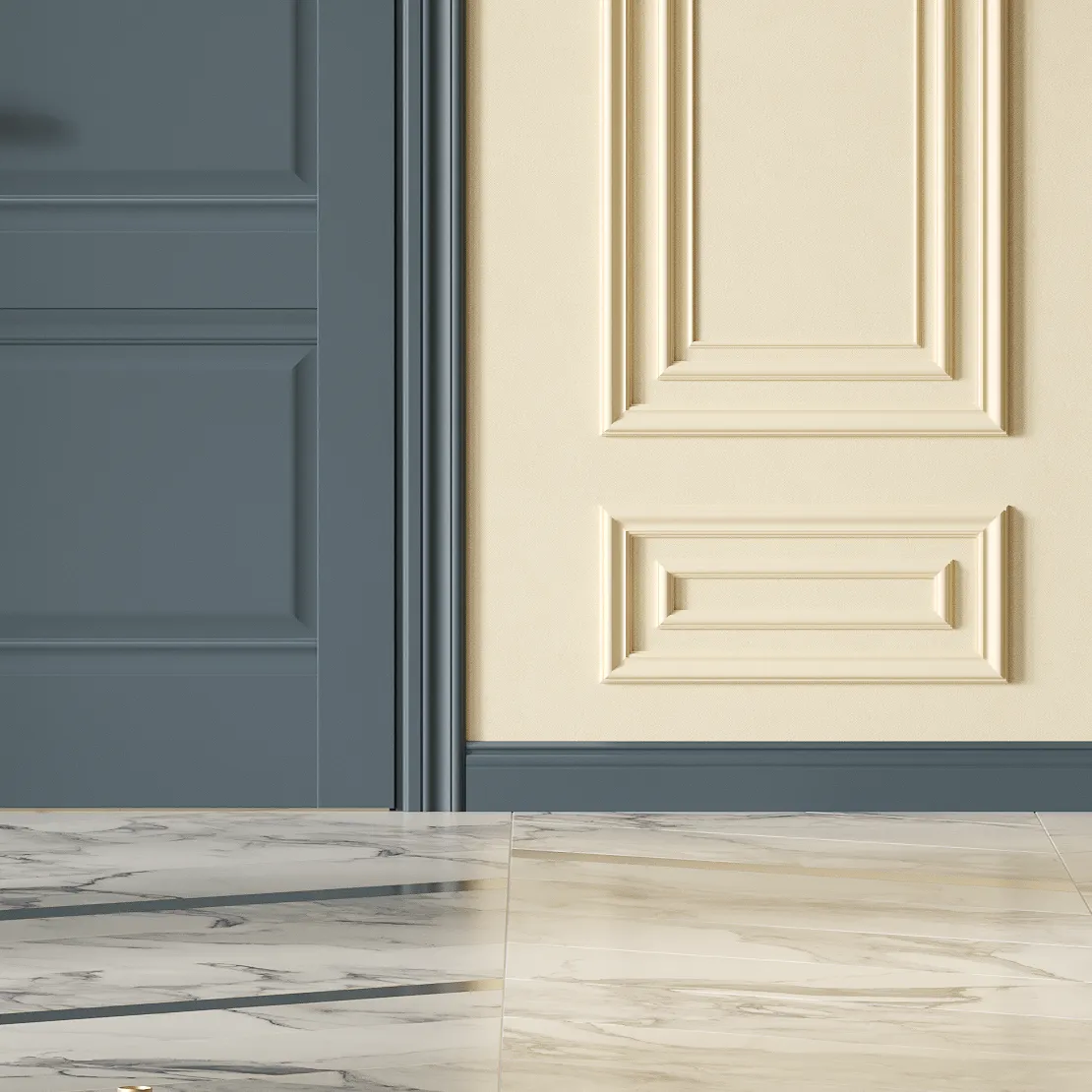 Фигурный плинтус