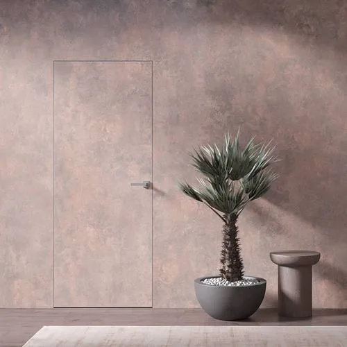 Скрытая дверь под штукатурку